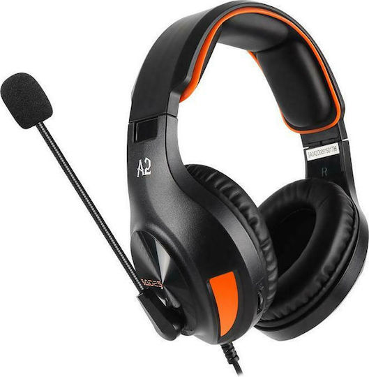 Sades A2 Über Ohr Gaming-Headset mit Verbindung 3,5mm Schwarz
