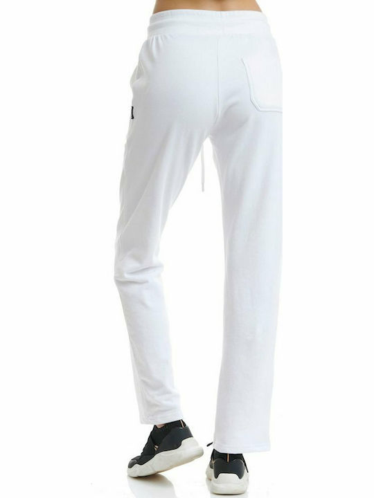 BodyTalk 1211-909800 Women's Jogger Sweatpants White