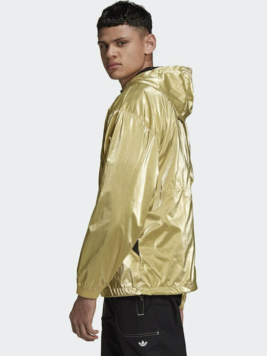 Tolima-02 Reversible Windbreaker Winter Jacket Windproof Gold