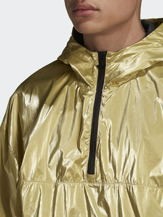 Tolima-02 Reversible Windbreaker Winter Jacket Windproof Gold