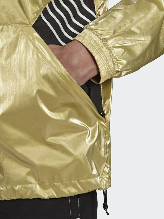 Tolima-02 Reversible Windbreaker Winter Jacket Windproof Gold