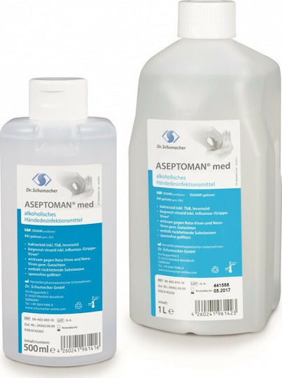 Dr. Schumacher Aseptoman Med Preserve Antiseptic Liquid Hand Wash 1000ml Natural