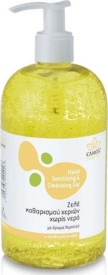 Zarbis Camoil Johnz Antiseptic Hand Gel with Pump 500ml Lemon