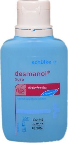 Schulke Desmanol Pure Händedesinfektion Desinfektionsmittel für Hände 100ml Natürlich