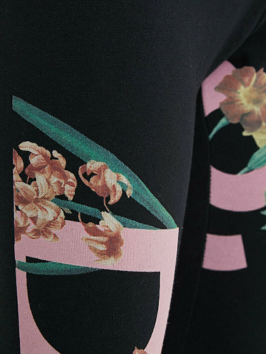 Kinder Leggings Capri Schwarz Vigo