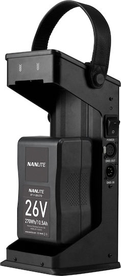 Nanlite Forza 200 LED Light Lumină 5600K 200W cu Luminozitate LUX 8383 Lux
