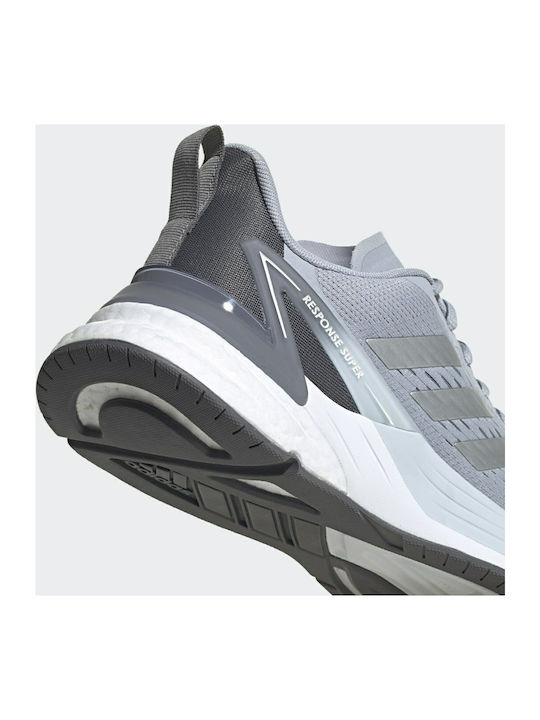 Response Super Herren Sportschuhe Laufen Halo Silver / Cloud White / Grey Three