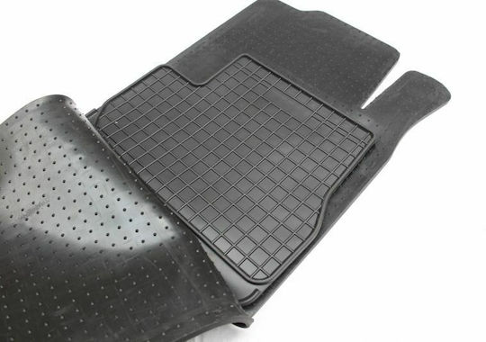 Frogum Set of Front and Rear Mats 4pcs for Citroen C2 / C3 2002 Black