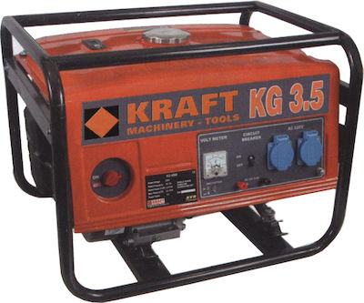 Kraft KG 3.5 Γεννήτρια Βενζίνης με Μέγιστη Ισχύ 3.5kVA