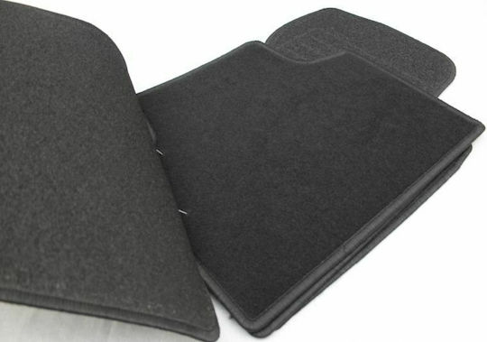 Petex Set of Front and Rear Mats 4pcs for Renault Koleos 2017+ Black