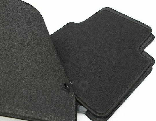 Petex Set of Front and Rear Mats 4pcs for Opel Crossland X 2017+ Black