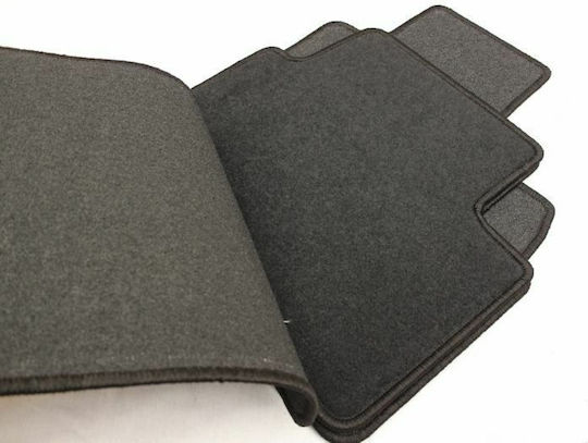 Petex Set of Front and Rear Mats 4pcs for Mitsubishi Outlander 2012 Black