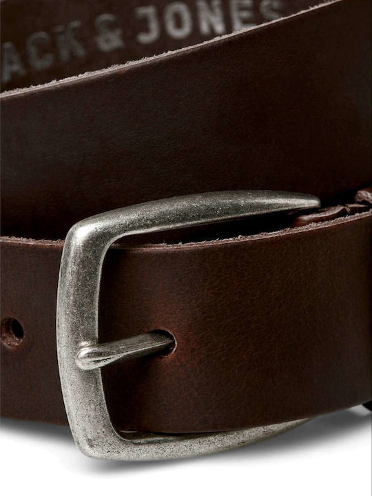 Herren Gürtel Leder Braun