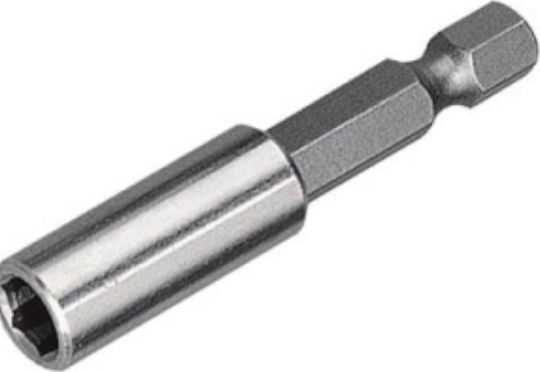 Wolfcraft Adapter with Socket 1/4'' / HEX and Output Bit Holder / 1/4''