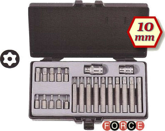 Force Set 22 Screwdriver Bits Torx