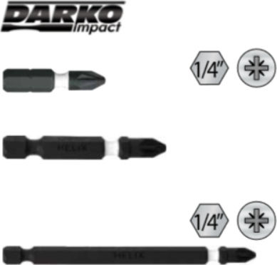 Helix Impact Torsion PZ1 Screwdriver Bit