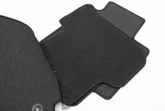 Petex Set of Front and Rear Mats 4pcs for Seat Altea 2009+ Black