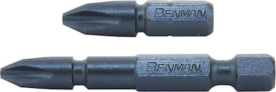 Benman Screwdriver Bit Cross with Size PH2