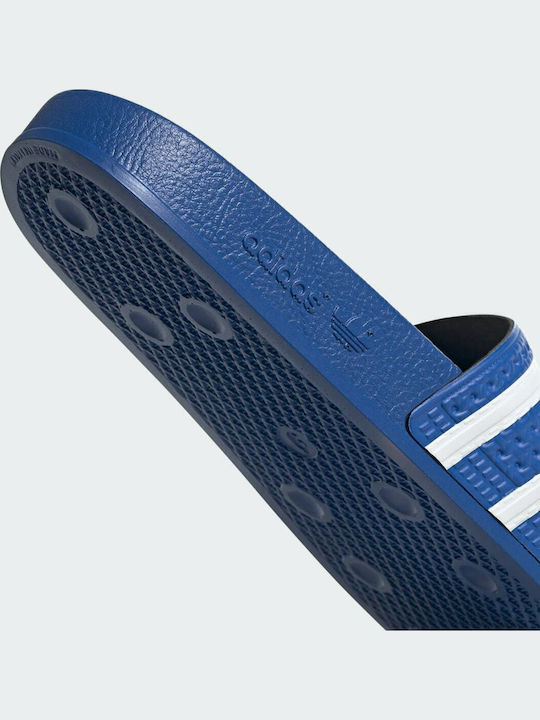 Adilette Men's Slides Glow Blue / Cloud White