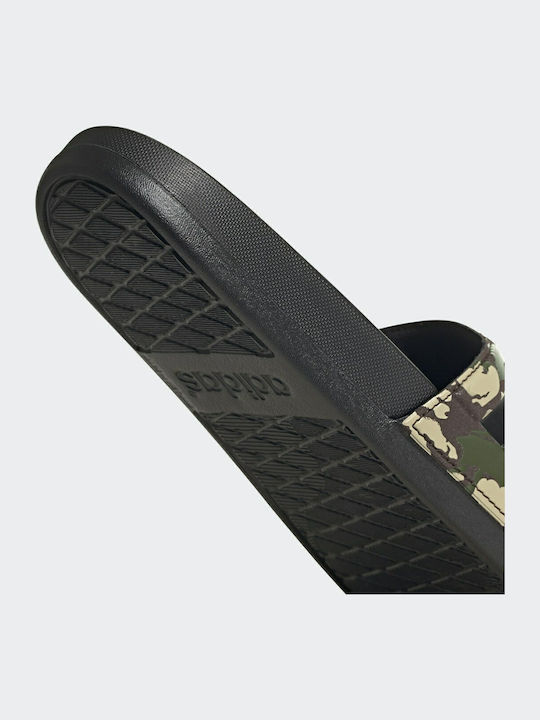 Adilette Cloudfoam Plus Mono Men's Slides Wild Pine