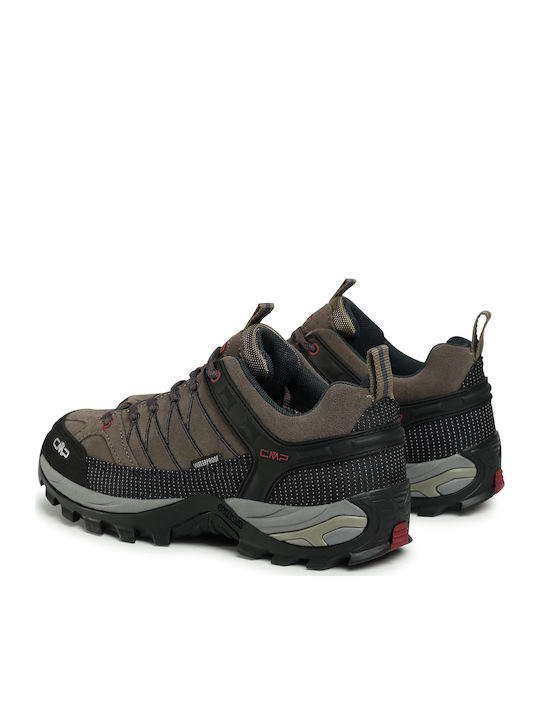 CMP Rigel Low Waterproof Men's Brown Hiking Shoes