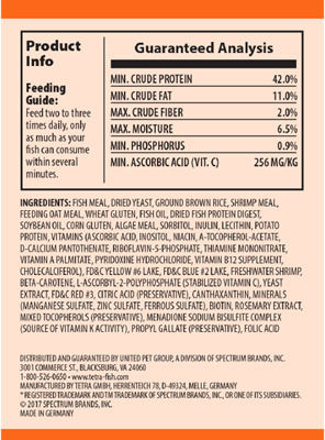 Tetra Flakes Τροφή για Χρυσόψαρα σε Νιφάδες 1000ml 200γρ.