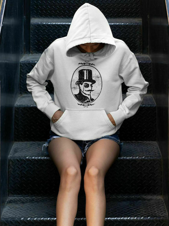 Lupin Sweatshirt mit Kapuze W - WEISS