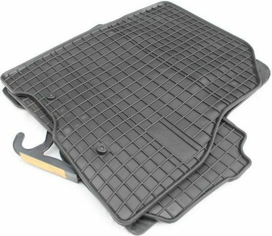 Frogum Set of Front and Rear Mats 4pcs for Nissan Leaf 2017+ Black