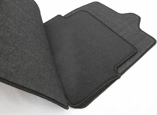 Petex Set of Front and Rear Mats 4pcs for Renault Laguna 2007+ Black