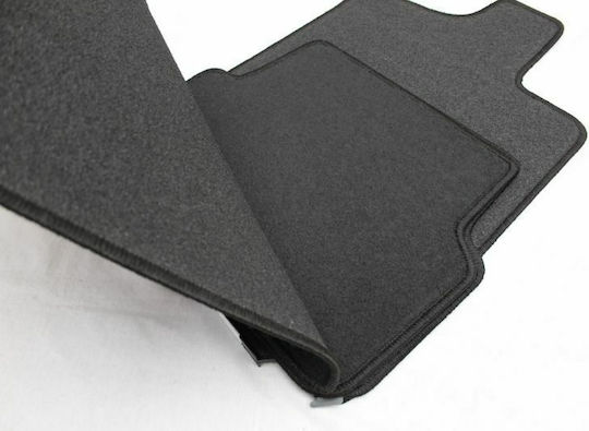 Petex Set of Front and Rear Mats 4pcs for Renault Laguna 2001-2007 Black