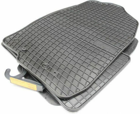 Frogum Set of Front and Rear Mats 4pcs for Mazda 6 2008-2013 Black