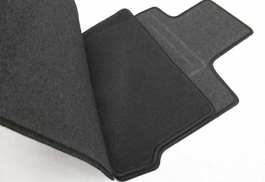 Petex Set of Front and Rear Mats 4pcs for Renault Twingo 2007-2014 Black