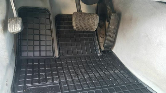 Frogum Set of Front and Rear Mats 4pcs for Mercedes-Benz S 1998-2005 Black