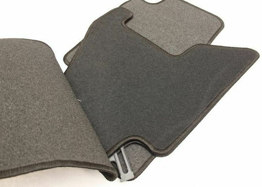 Petex Set of Front and Rear Mats 4pcs for Nissan Pathfinder 2005-2010 Black