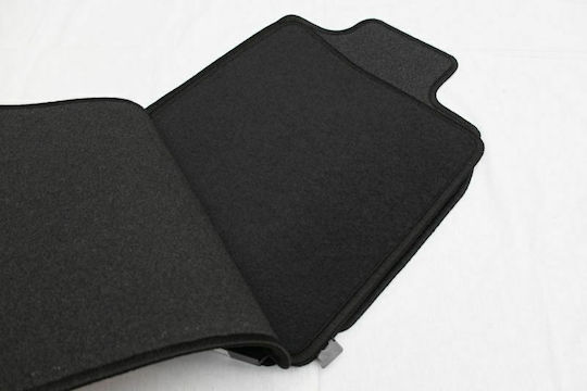 Petex Комплект Предни и Задни Постелки 4бр от Килим за Mitsubishi Лансер 2002-2008 Черни