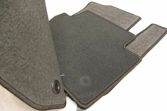 Petex Set Covorașe Față și Spate 4buc din Covor pentru Opel Zafira 2005-2012 Negre