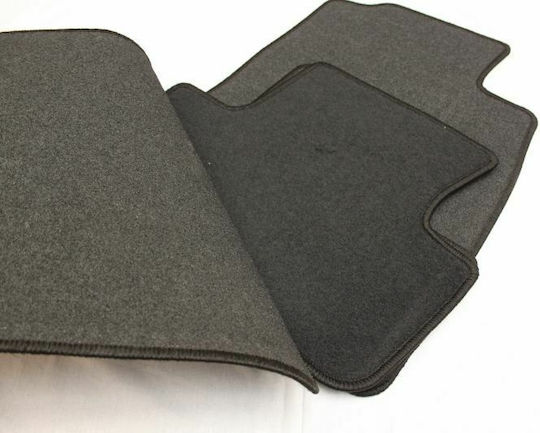 Petex Set of Front and Rear Mats 4pcs for Toyota Lexus 2005-2013 Black
