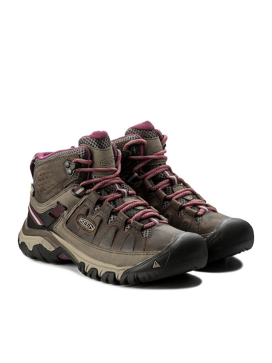 Keen Targhee III Mid Wp Γυναικεία Ορειβατικά Μποτάκια Καφέ