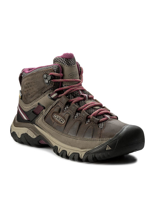 Keen Targhee III Mid Wp Încălțăminte De Drumeție Maro Pentru Femei