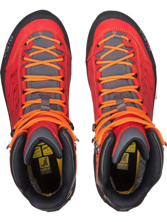 Salewa MS Rapace GTX Men's Hiking Waterproof Boots With Gore-Tex Membrane Red