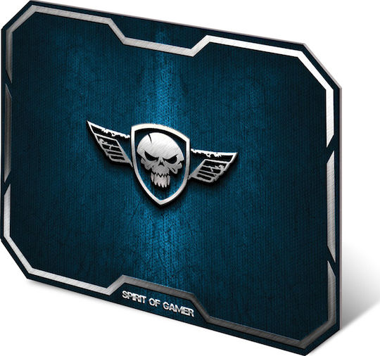 Spirit of Gamer Winged Skull Gaming Mouse Pad (296mm) Μπλε SOG-PAD01MB