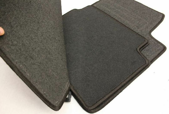Petex Set of Front and Rear Mats 4pcs for Hyundai i10 2009-2013 Black