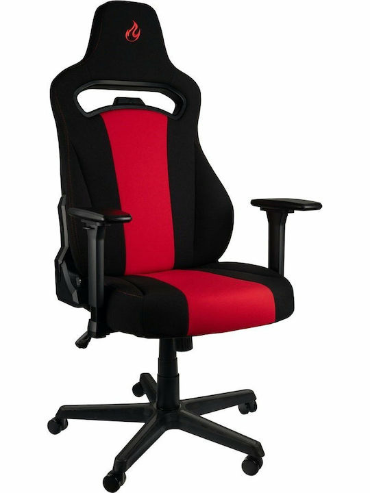 Nitro Concepts E250 Геймърски стол с регулируеми подлакътници Inferno Red
