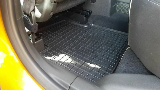 Frogum Set of Front and Rear Mats 4pcs for Opel Crossland X 2017 Black