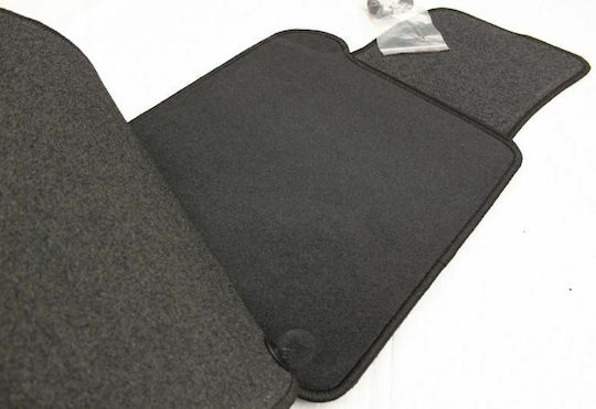 Petex Σετ Μπροστινά και Πίσω Πατάκια 4τμχ για Skoda Octavia 1997-2010 Μαύρα