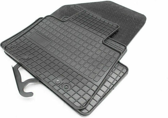 Frogum Set of Front and Rear Mats 4pcs for Citroen C5 2008 Black
