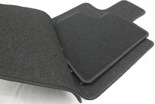 Petex Set of Front and Rear Mats 4pcs for Peugeot iOn 2010+ Black