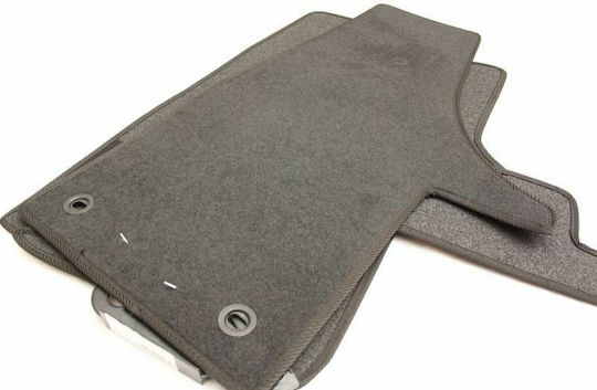 Petex Set of Front and Rear Mats 3pcs for Volkswagen T5 / T6 2003 Black