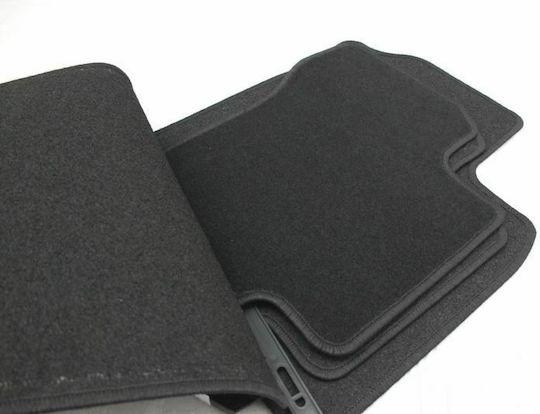 Petex Set of Front and Rear Mats 4pcs for Kia Niro 2006-2011 Black