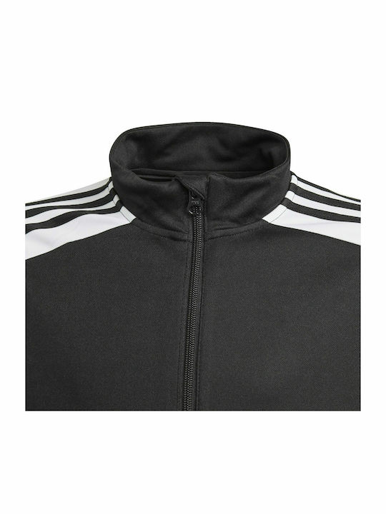 Sportlich Kinderstrickjacke Schwarz Squadra 21